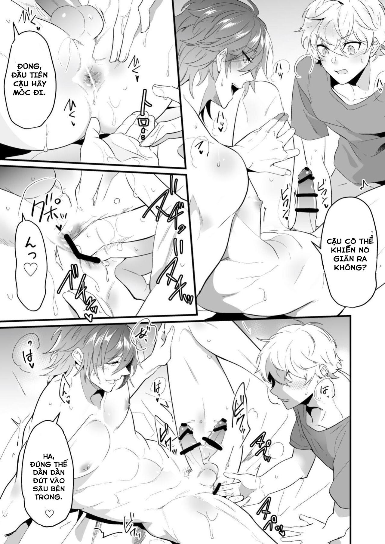 HentaiVN.net - Ảnh 21 - Có vẻ tôi sắp bị vắt kiệt bởi 2 chàng dâm - one shot
