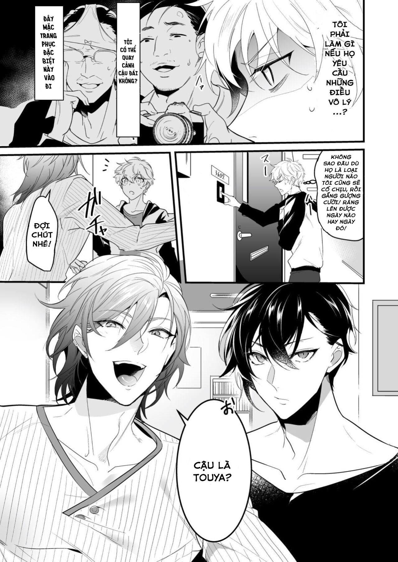 HentaiVN.net - Ảnh 5 - Có vẻ tôi sắp bị vắt kiệt bởi 2 chàng dâm - one shot