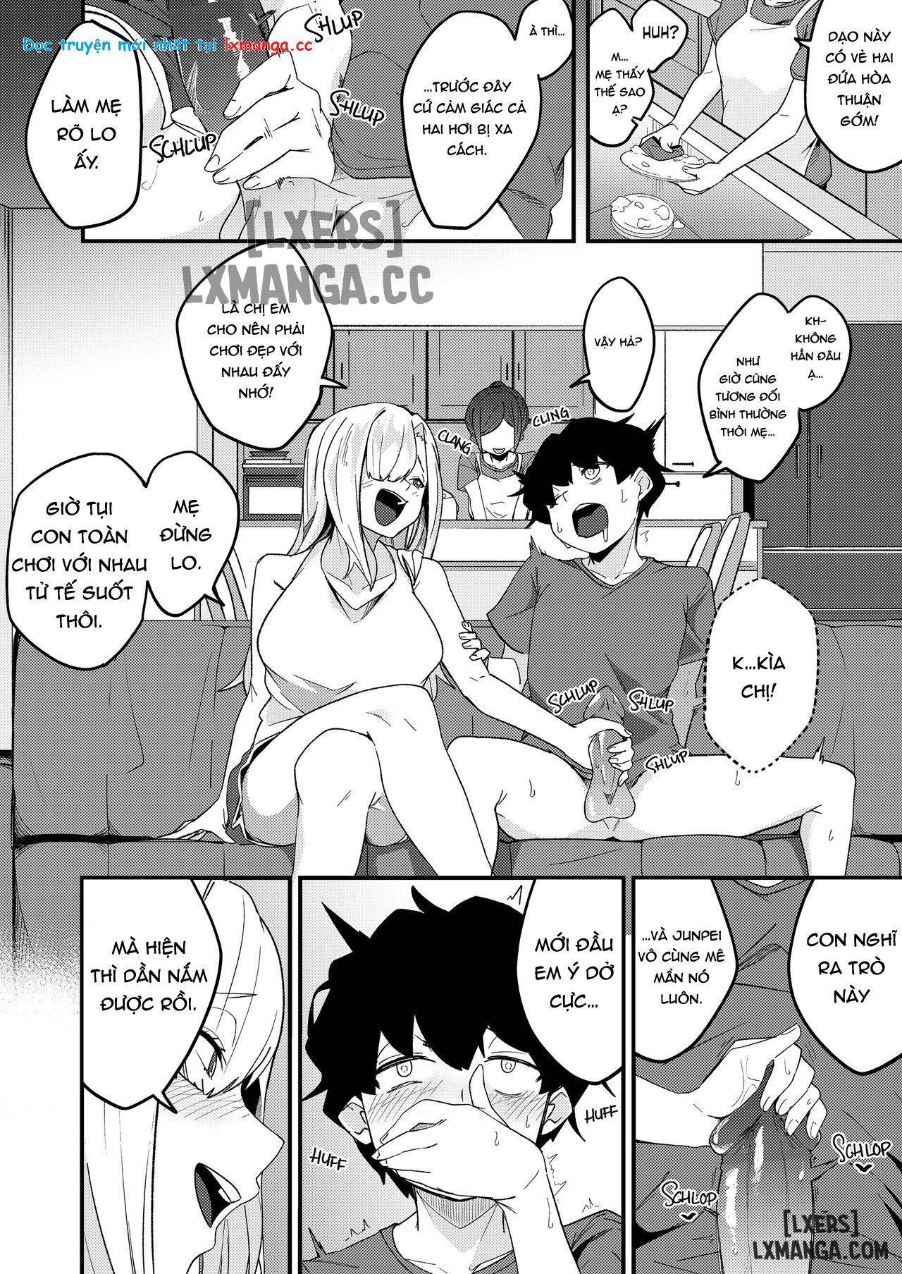 HentaiVN.net - Ảnh 36 - Kyoudai Matching ~Oya ni Naisho de Gachihame Koubi Seikatsu~ _ Matchmade Siblings ~Srsly_ Clandestine Carnal Copulating~ - Oneshot