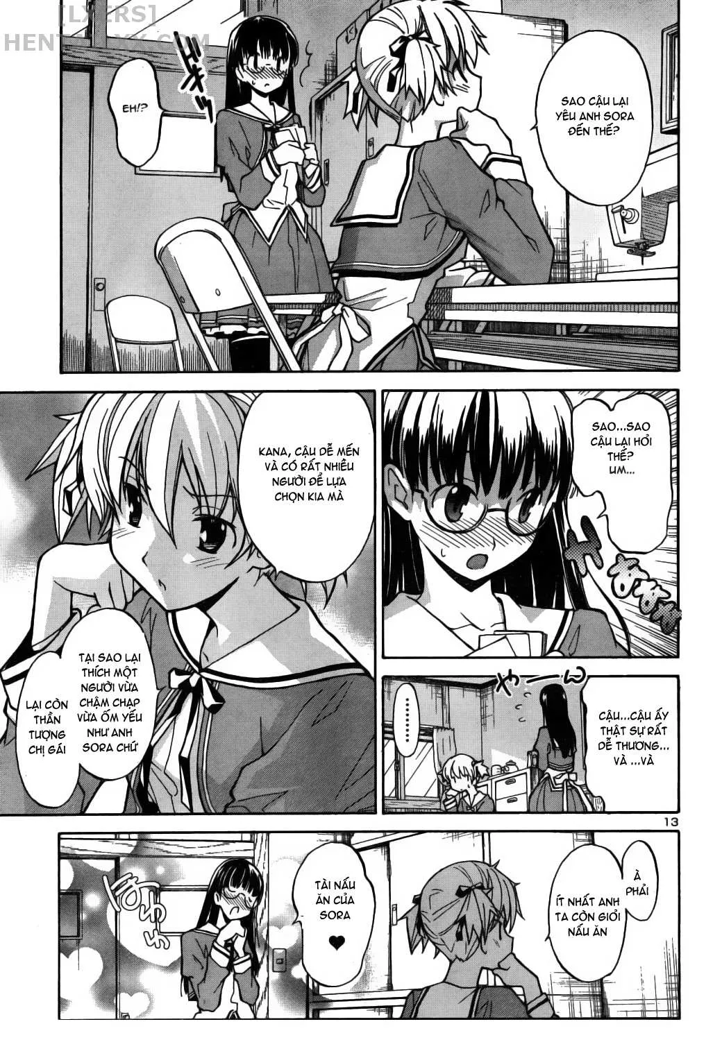 HentaiVN.net - Ảnh 12 - Aki no Sora [Aki Sora] - Chap 2