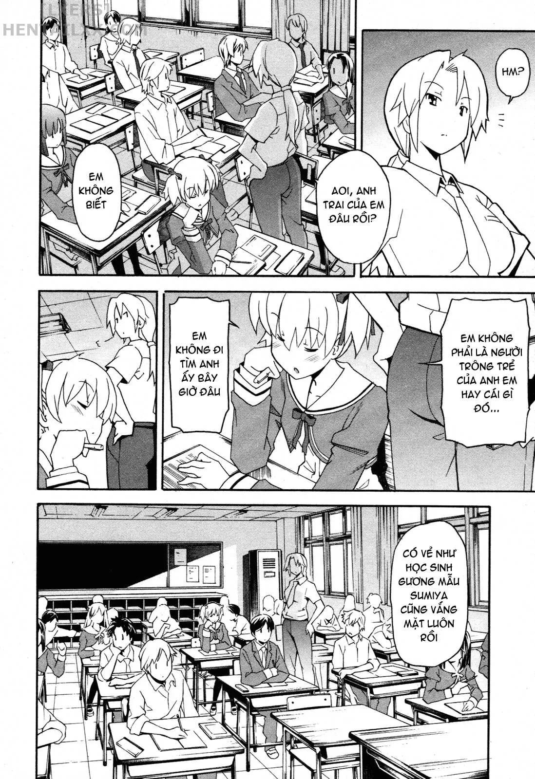 HentaiVN.net - Ảnh 9 - Aki no Sora [Aki Sora] - Chap 23
