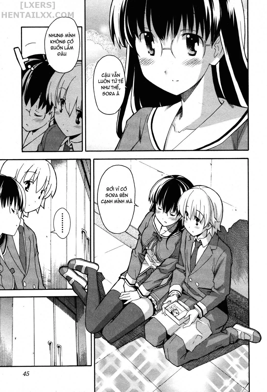 HentaiVN.net - Ảnh 6 - Aki no Sora [Aki Sora] - Chap 23