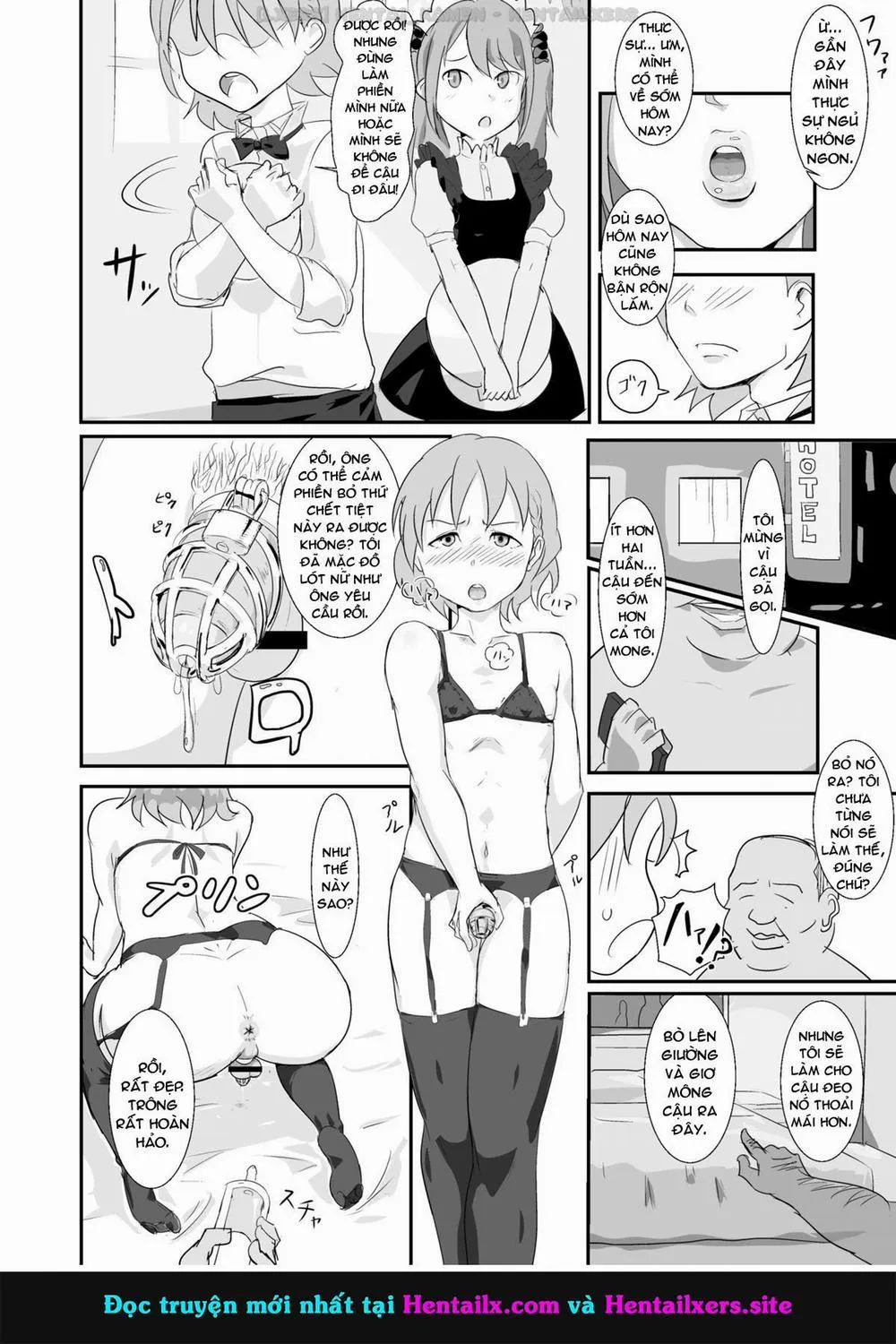 HentaiVN.net - Ảnh 10 - Makio-Kun Tanetsuke Oji-San To Ochinchin Nanka Ni Zettai Makenai Hon (The Idolmaster) - Oneshot