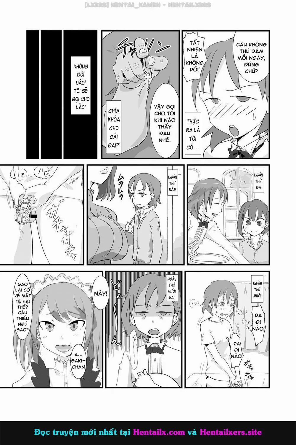HentaiVN.net - Ảnh 9 - Makio-Kun Tanetsuke Oji-San To Ochinchin Nanka Ni Zettai Makenai Hon (The Idolmaster) - Oneshot