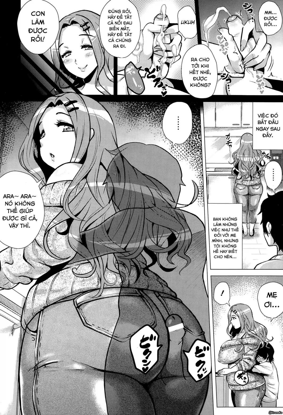HentaiVN.net - Ảnh 11 - Mama no sukebe ana wa Nenjuu Mukyuu [Mom's Lewd Hole Open Every Day of the Year] - Oneshot