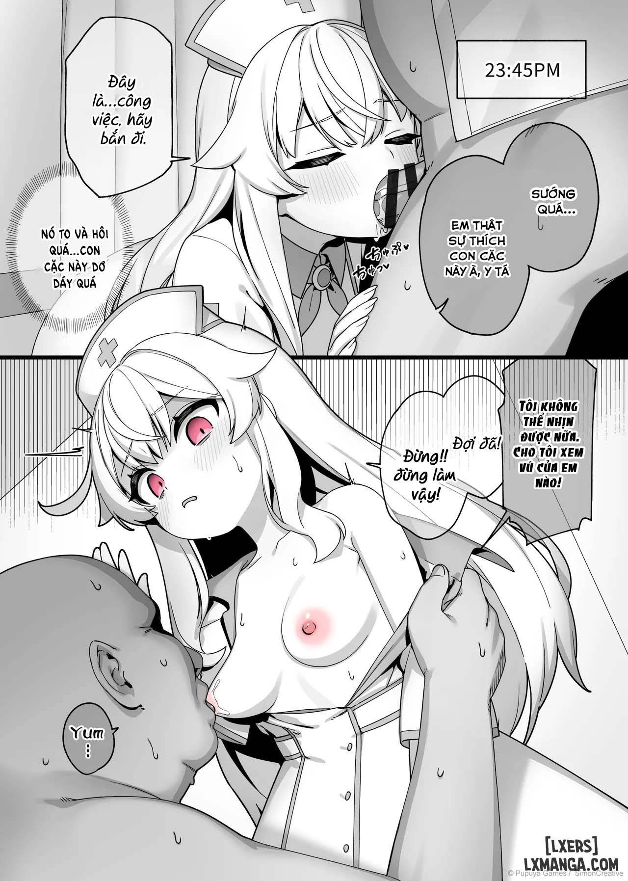 HentaiVN.net - Ảnh 3 - Little Witch Nobeta [Cô Phù Thủy Nhỏ Nobeta] - Oneshot