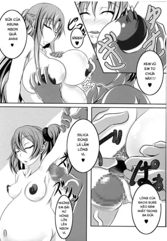 HentaiVN.net - Ảnh 20 - Irakabeshi Sugite Atama ga Okashiku Natta Hito ga Kangaeta SAO-hon [A SAO Book Drawn by a Man Driven Insane by Bashing his Head Against a Wall] - Oneshot