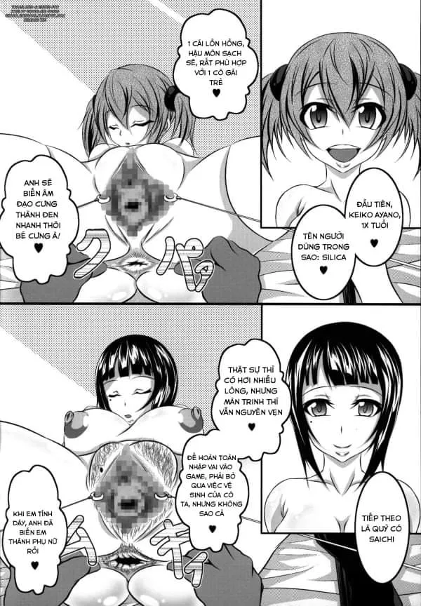 HentaiVN.net - Ảnh 6 - Irakabeshi Sugite Atama ga Okashiku Natta Hito ga Kangaeta SAO-hon [A SAO Book Drawn by a Man Driven Insane by Bashing his Head Against a Wall] - Oneshot