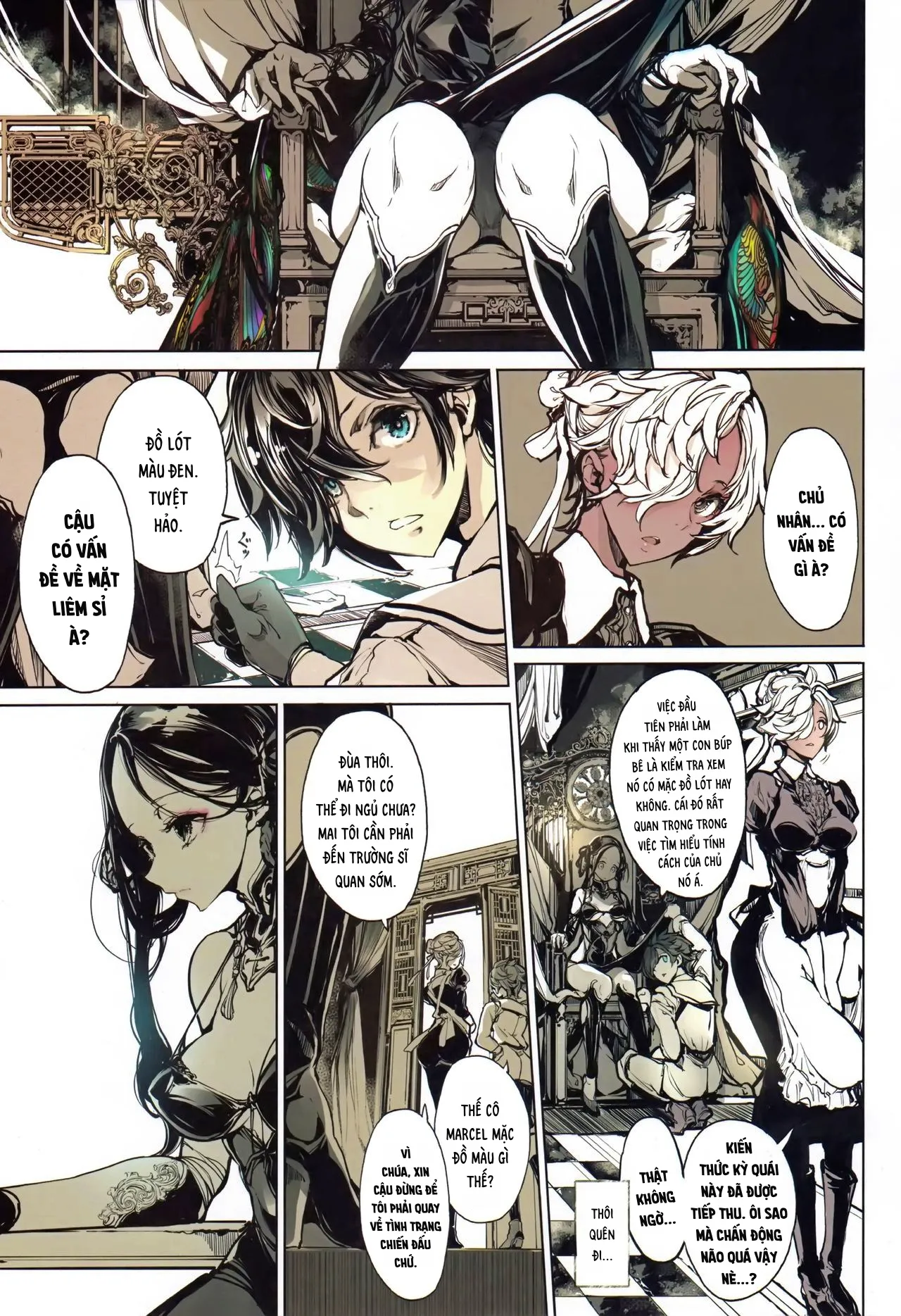 HentaiVN.net - Ảnh 11 - Dinh thự búp bê [Coppélia Brothel] - Chap 1
