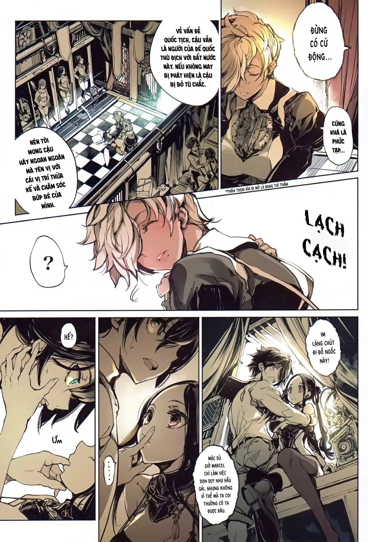 HentaiVN.net - Ảnh 25 - Dinh thự búp bê [Coppélia Brothel] - Chap 1