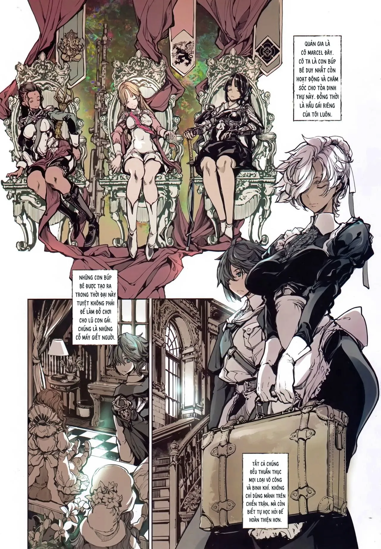 HentaiVN.net - Ảnh 7 - Dinh thự búp bê [Coppélia Brothel] - Chap 1