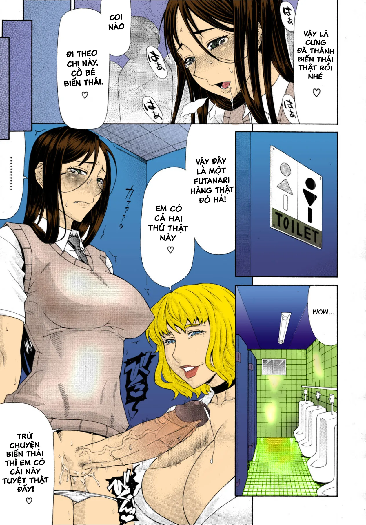 HentaiVN.net - Ảnh 12 - Chuyến Tàu Đông Người [Manin Densha; Crowded Train] - Oneshotto!