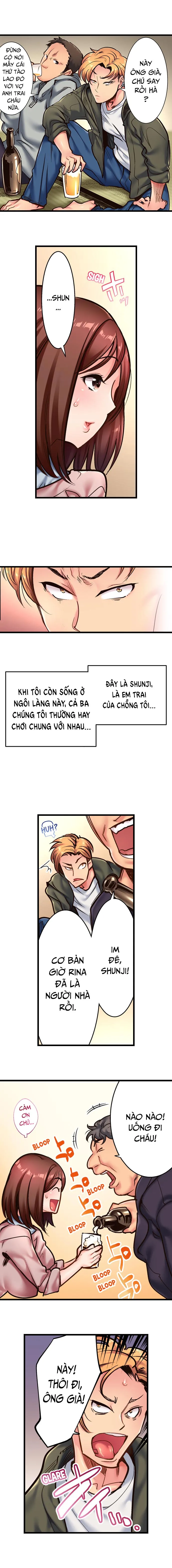 HentaiVN.net - Ảnh 4 - Fucking My Husband's Younger Brother [ネトラレ里帰り～ガテン義弟と真夜中の子作り～] - Chap 1