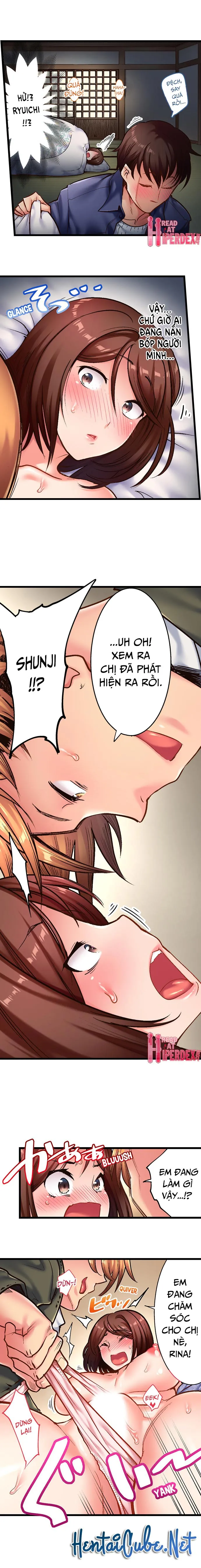 HentaiVN.net - Ảnh 9 - Fucking My Husband's Younger Brother [ネトラレ里帰り～ガテン義弟と真夜中の子作り～] - Chap 2