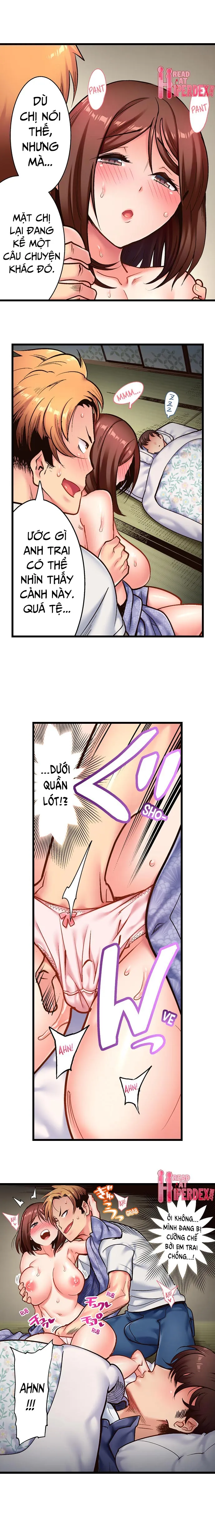 HentaiVN.net - Ảnh 4 - Fucking My Husband's Younger Brother [ネトラレ里帰り～ガテン義弟と真夜中の子作り～] - Chap 3