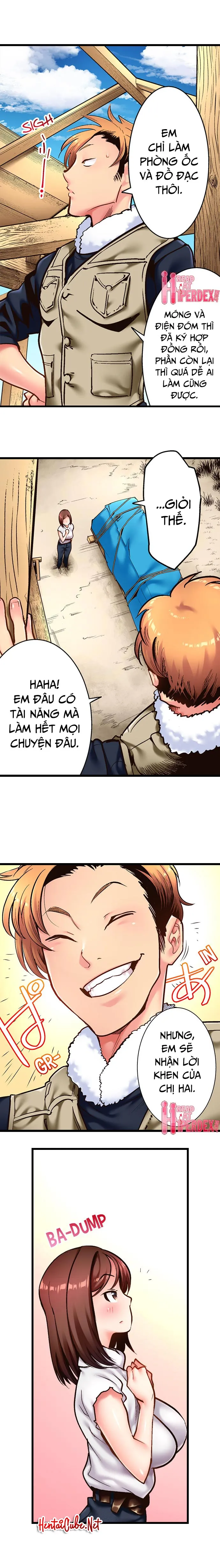 HentaiVN.net - Ảnh 8 - Fucking My Husband's Younger Brother [ネトラレ里帰り～ガテン義弟と真夜中の子作り～] - Chap 4