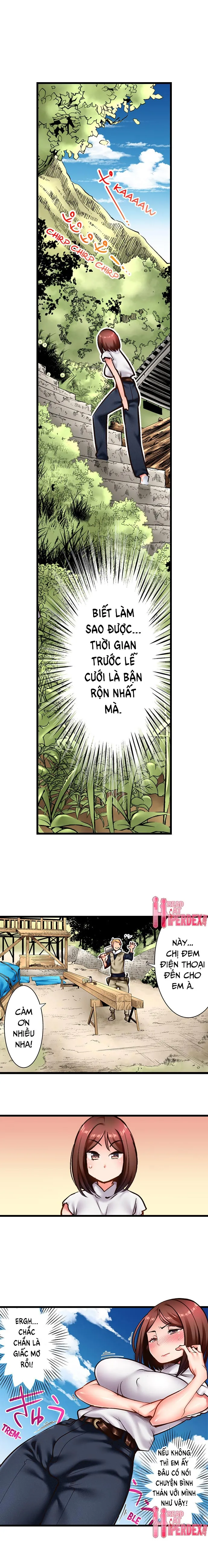 HentaiVN.net - Ảnh 5 - Fucking My Husband's Younger Brother [ネトラレ里帰り～ガテン義弟と真夜中の子作り～] - Chap 4