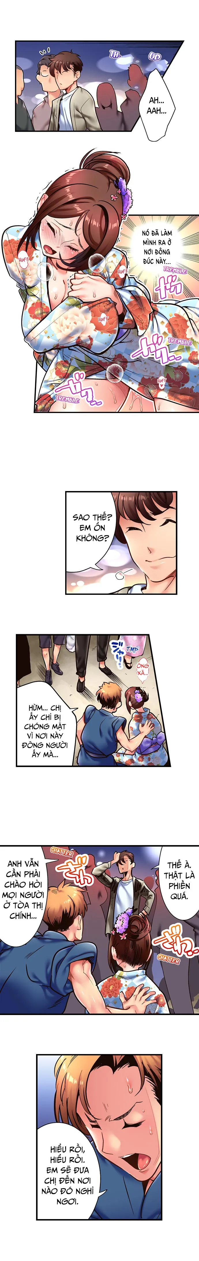 HentaiVN.net - Ảnh 4 - Fucking My Husband's Younger Brother [ネトラレ里帰り～ガテン義弟と真夜中の子作り～] - Chap 8