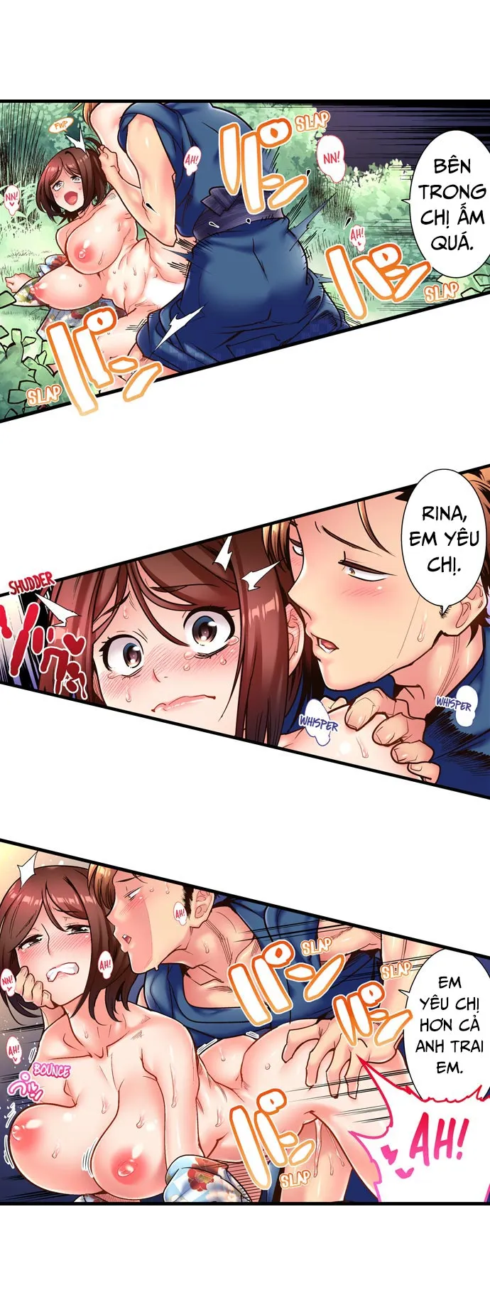 HentaiVN.net - Ảnh 7 - Fucking My Husband's Younger Brother [ネトラレ里帰り～ガテン義弟と真夜中の子作り～] - Chap 9