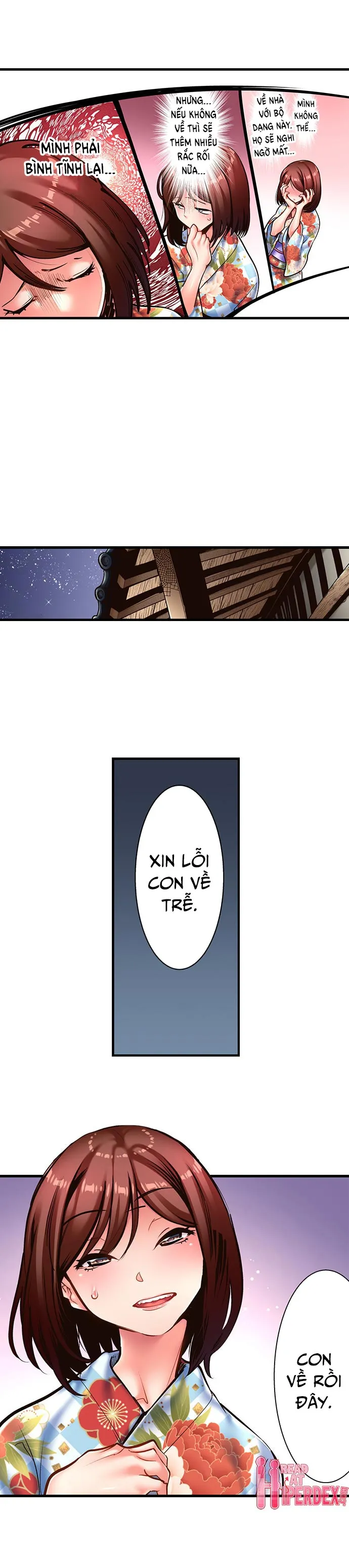 HentaiVN.net - Ảnh 4 - Fucking My Husband's Younger Brother [ネトラレ里帰り～ガテン義弟と真夜中の子作り～] - Chap 10