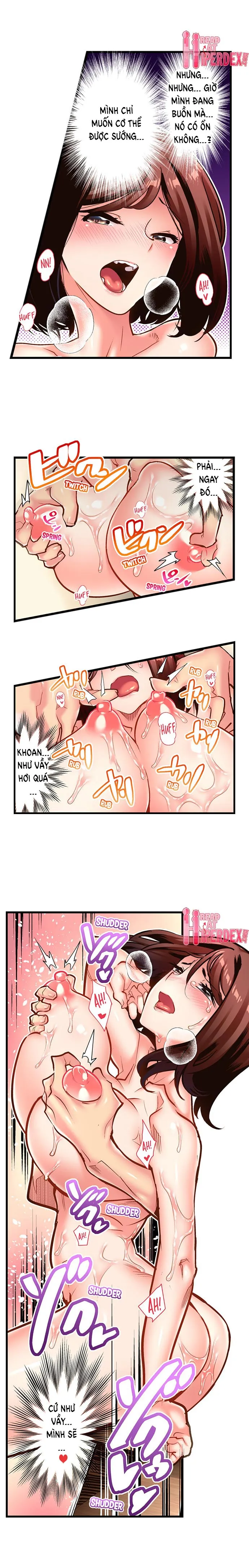 HentaiVN.net - Ảnh 8 - Fucking My Husband's Younger Brother [ネトラレ里帰り～ガテン義弟と真夜中の子作り～] - Chap 11