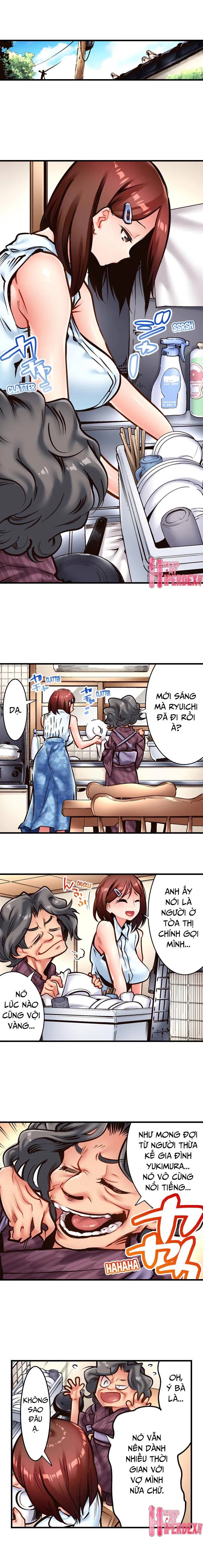 HentaiVN.net - Ảnh 5 - Fucking My Husband's Younger Brother [ネトラレ里帰り～ガテン義弟と真夜中の子作り～] - Chap 13
