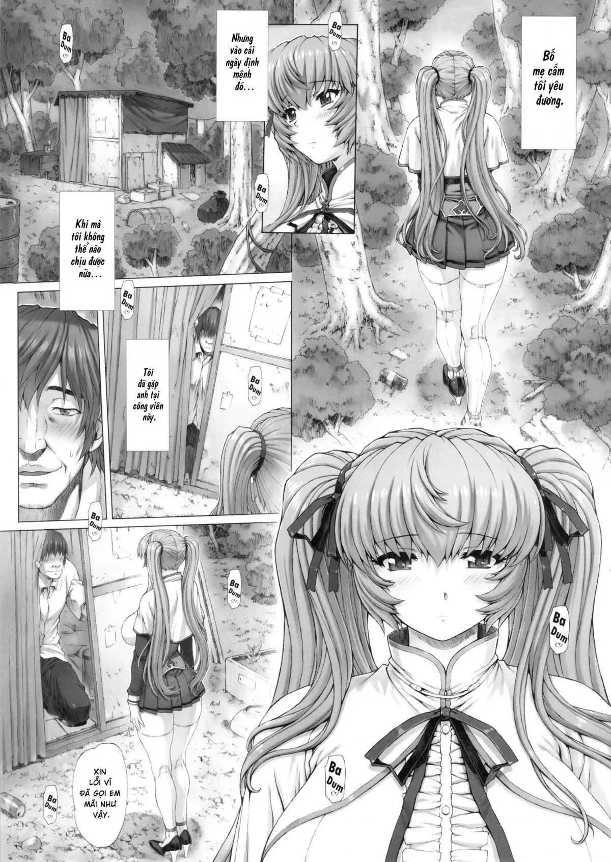 HentaiVN.net - Ảnh 7 - Himitsu Soushuuhen [密 総集編] - Chap 1