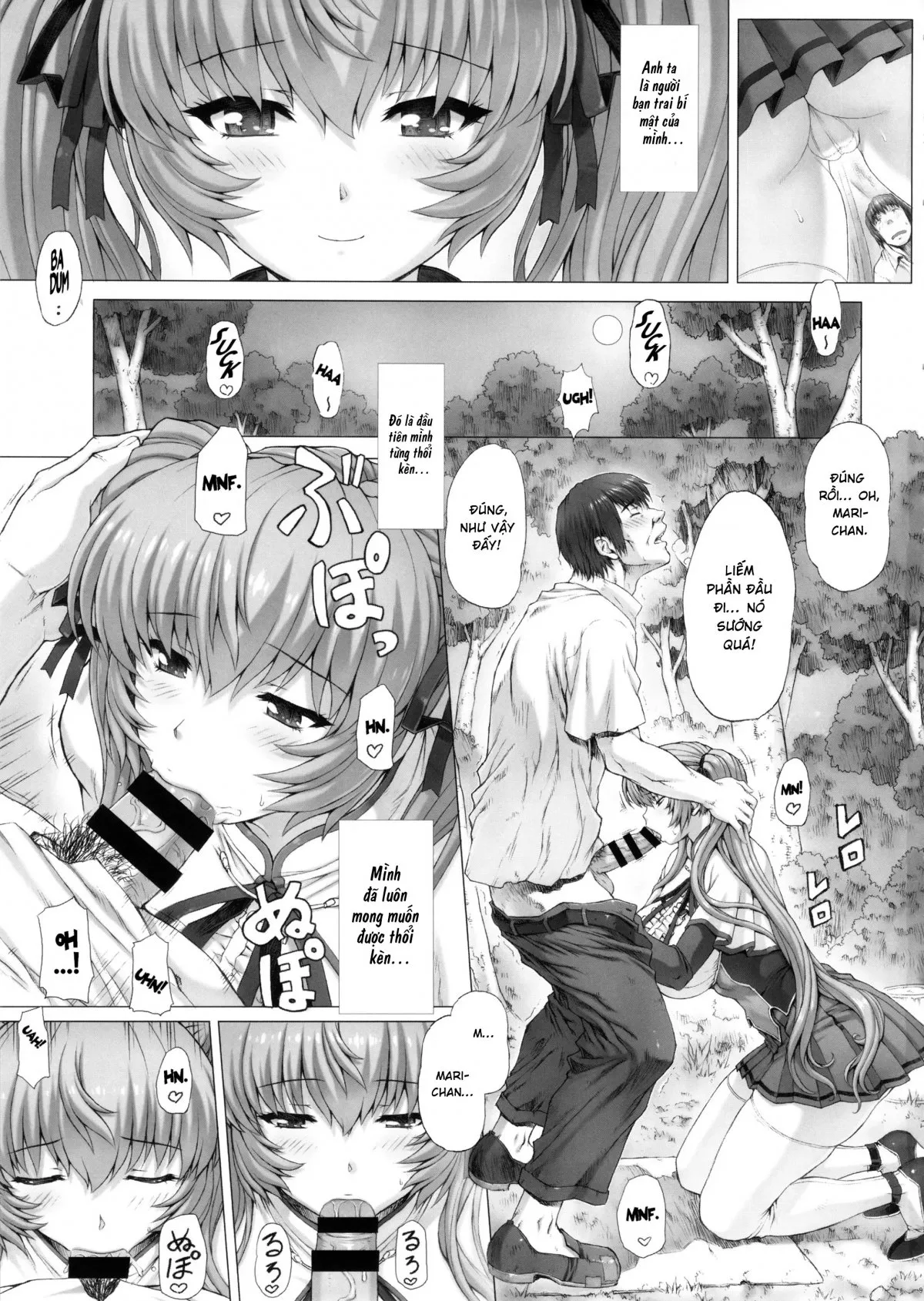 HentaiVN.net - Ảnh 9 - Himitsu Soushuuhen [密 総集編] - Chap 1