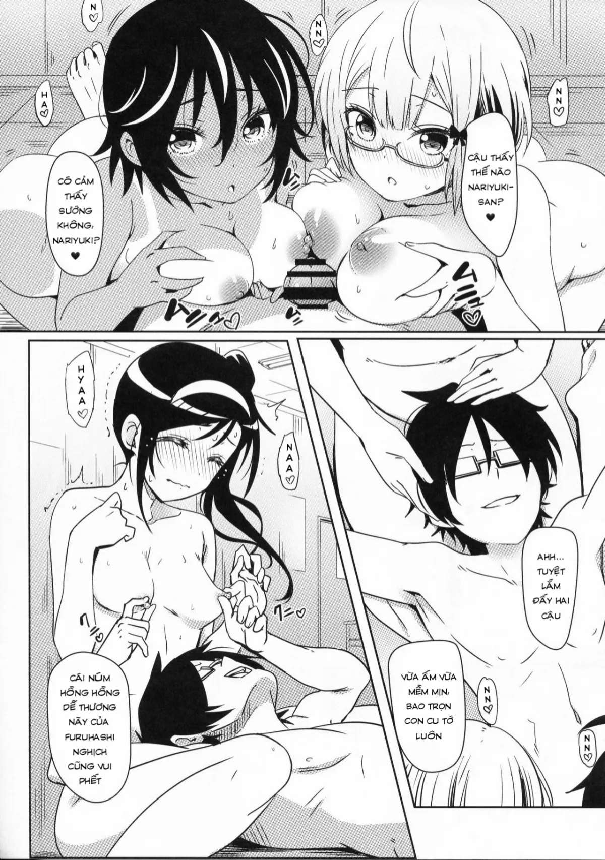 HentaiVN.net - Ảnh 10 - Chúng tôi éo thể học vì bị thôi miên (Bokutachi wa Benkyou ga Dekinai) [Bokutachi wa Saimin Kakatte Benkyou Dokorojanai (Bokutachi wa Benkyou ga Dekinai); ぼくたちは催眠にかかって勉強どころじゃない (ぼくたちは勉強ができない)] - Oneshot