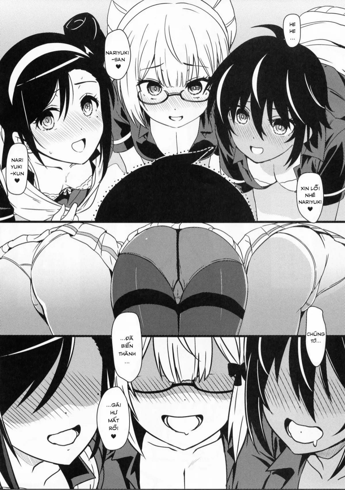 HentaiVN.net - Ảnh 3 - Chúng tôi éo thể học vì bị thôi miên (Bokutachi wa Benkyou ga Dekinai) [Bokutachi wa Saimin Kakatte Benkyou Dokorojanai (Bokutachi wa Benkyou ga Dekinai); ぼくたちは催眠にかかって勉強どころじゃない (ぼくたちは勉強ができない)] - Oneshot
