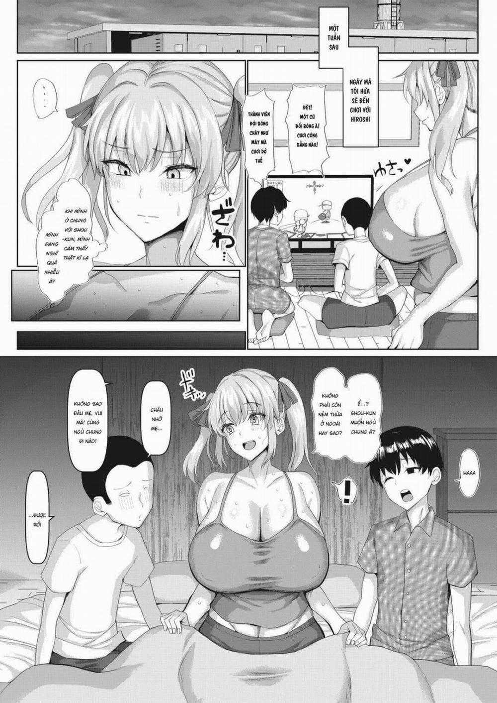 HentaiVN.net - Ảnh 10 - Mình dẫn bạn về nhà chơi, bạn địt luôn mẹ mình [Muchimuchi Mama Bundori Daisakusen] - Oneshot