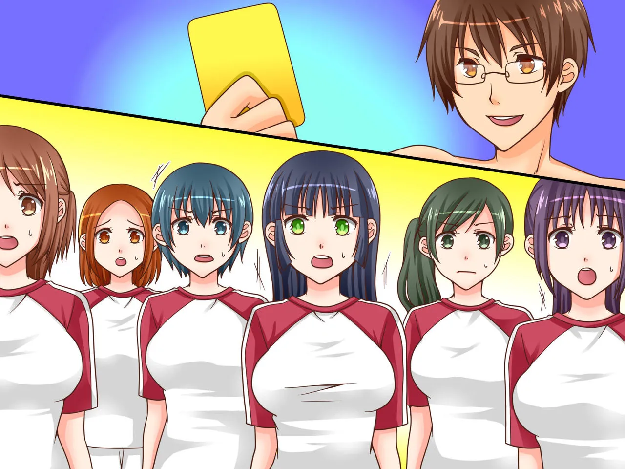 HentaiVN.net - Ảnh 18 - Shinpan no Meirei wa Zettai! ~ Donna Koto demo Shitagawaseru Mahou no Shinpan Card - Artist CG