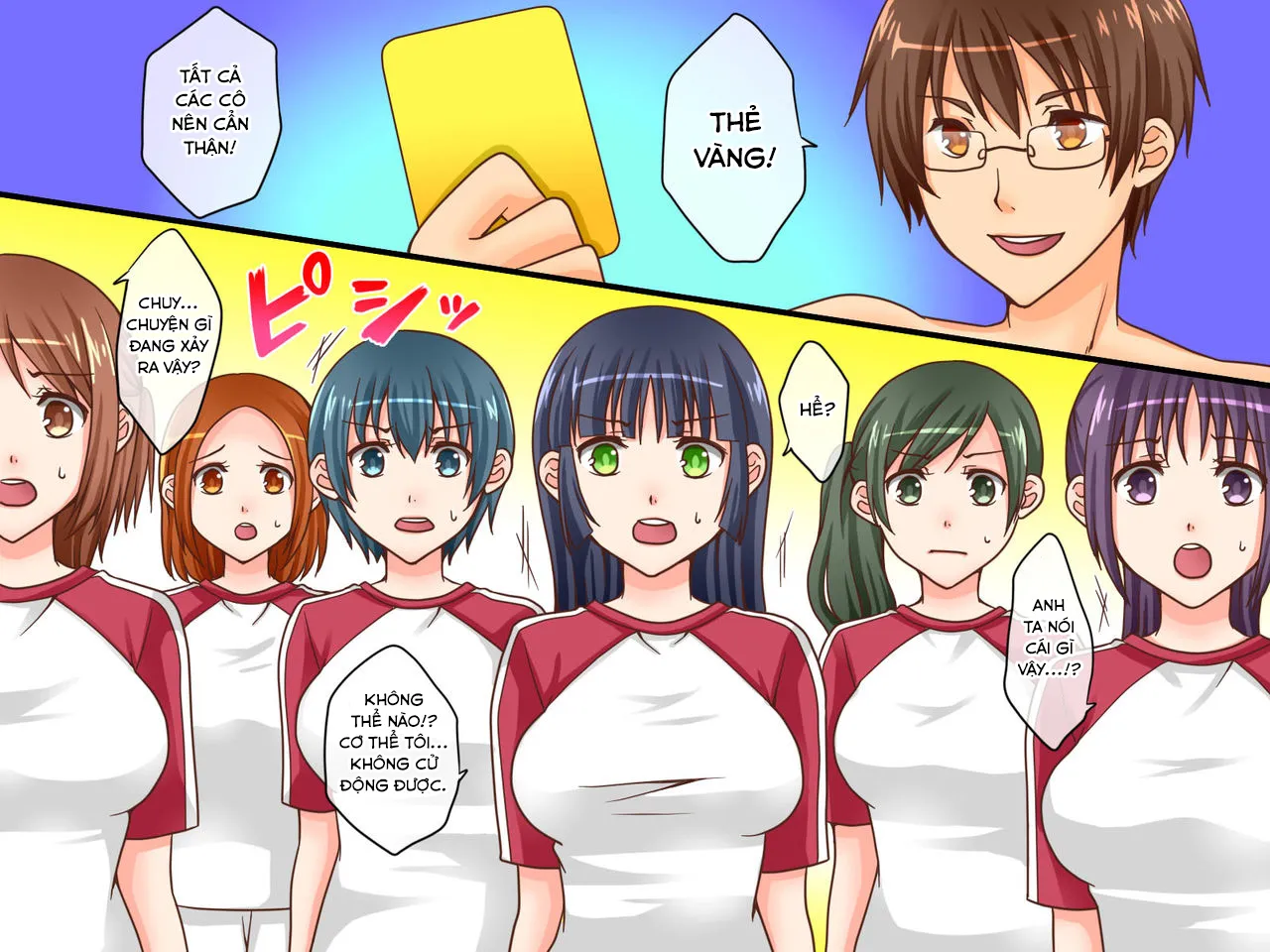 HentaiVN.net - Ảnh 6 - Shinpan no Meirei wa Zettai! ~ Donna Koto demo Shitagawaseru Mahou no Shinpan Card - Chap 2