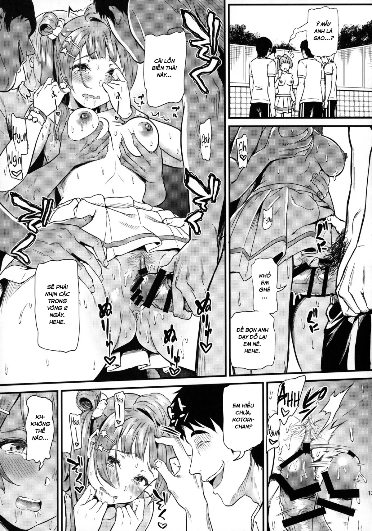 HentaiVN.net - Ảnh 12 - Joshidaisei Minami Kotori no YariCir Jikenbo Case.3 (Love Live!) [College Girl Kotori Minami's Hookup Circle Files Case.3] - Oneshot