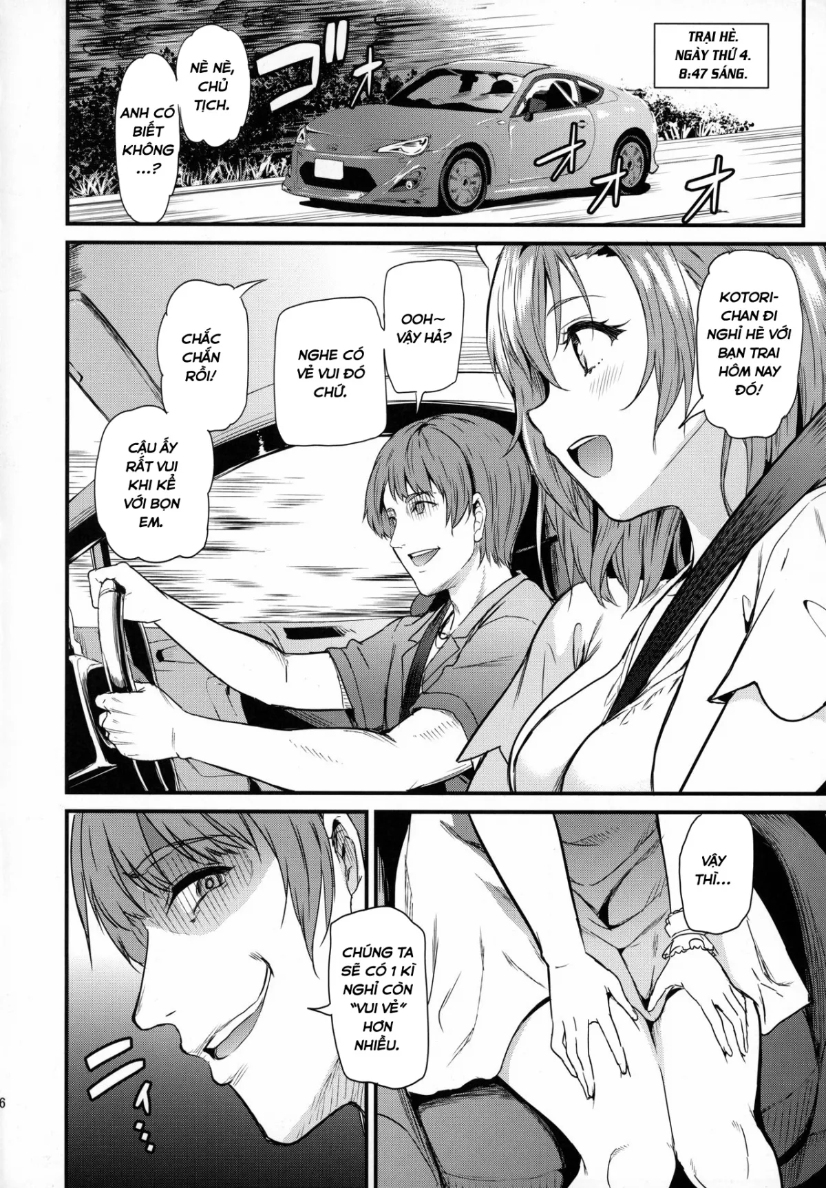 HentaiVN.net - Ảnh 35 - Joshidaisei Minami Kotori no YariCir Jikenbo Case.3 (Love Live!) [College Girl Kotori Minami's Hookup Circle Files Case.3] - Oneshot