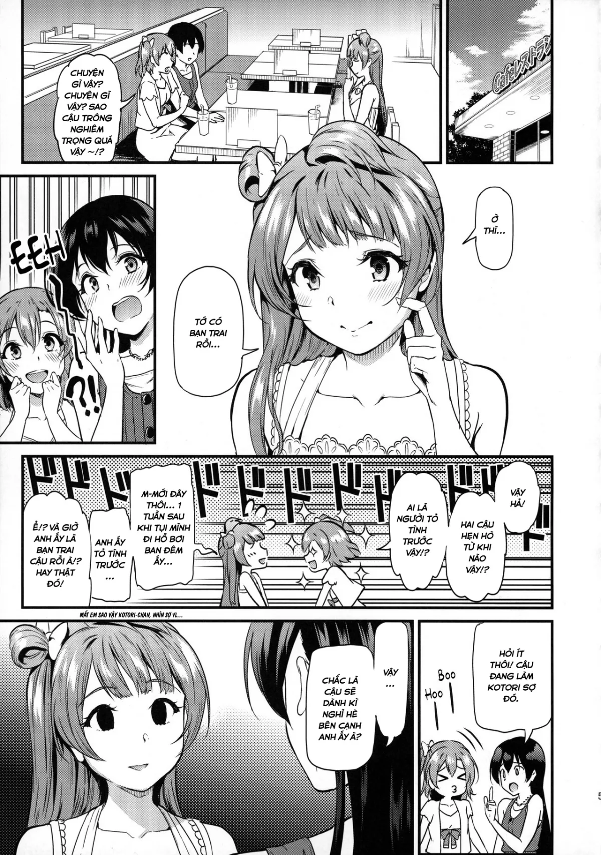 HentaiVN.net - Ảnh 4 - Joshidaisei Minami Kotori no YariCir Jikenbo Case.3 (Love Live!) [College Girl Kotori Minami's Hookup Circle Files Case.3] - Oneshot