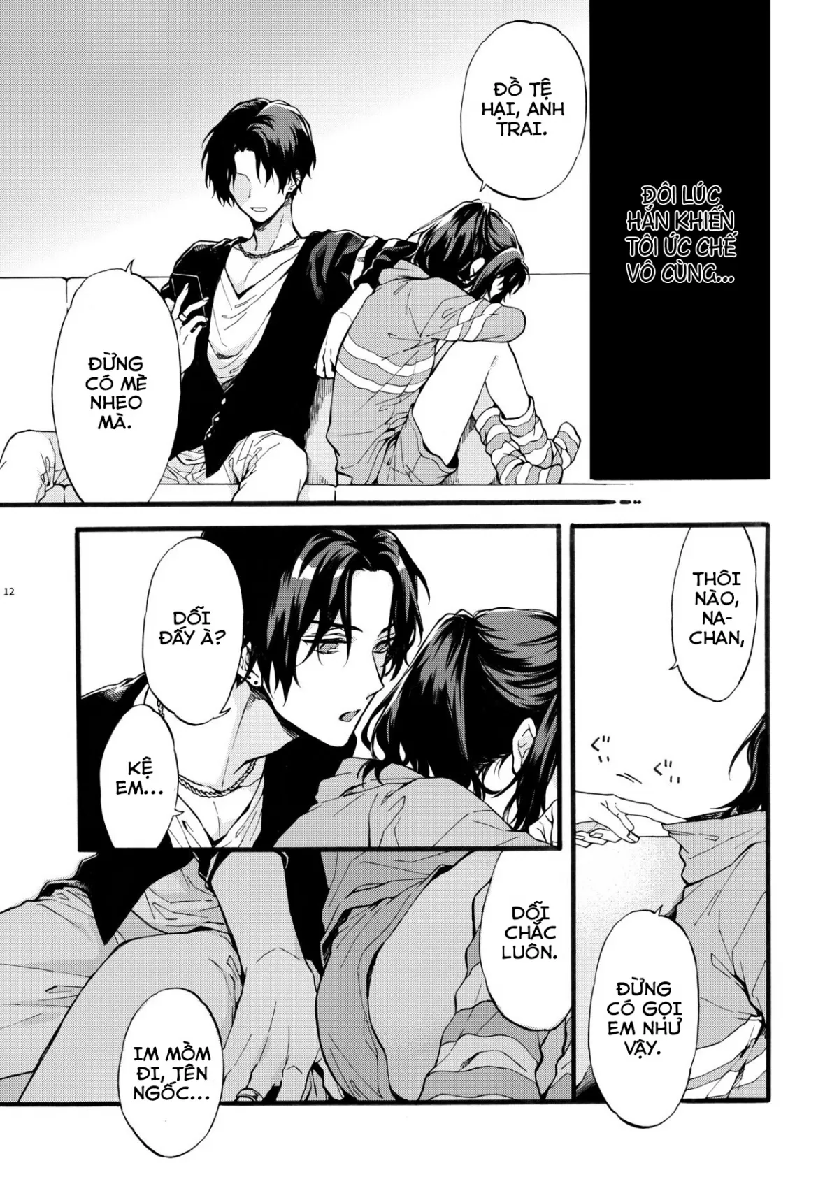 HentaiVN.net - Ảnh 12 - Kono Hito Kareshi ja Arimasen!! ~Shinomura Kyoudai no Jijou~ - Oneshot