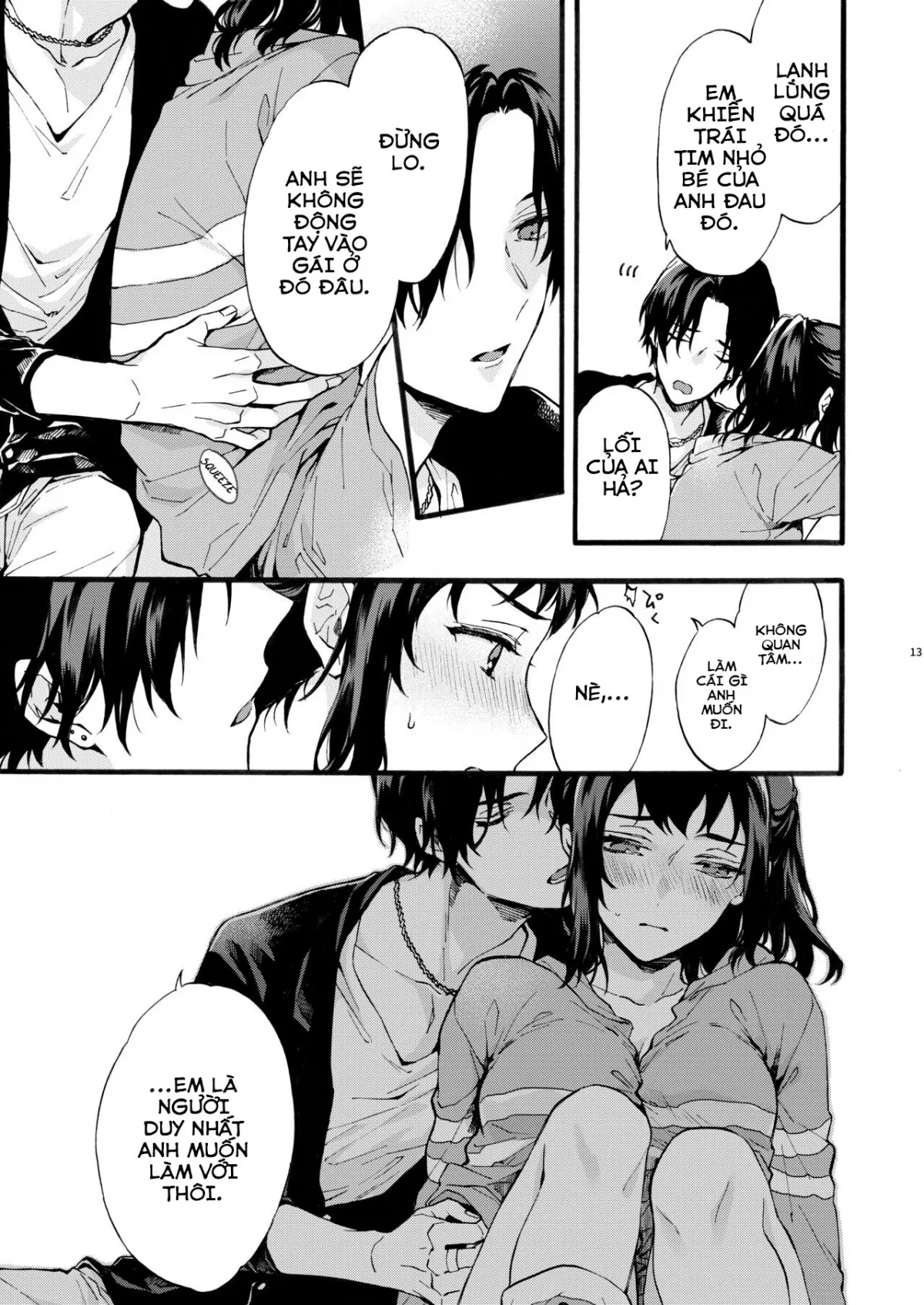 HentaiVN.net - Ảnh 13 - Kono Hito Kareshi ja Arimasen!! ~Shinomura Kyoudai no Jijou~ - Oneshot