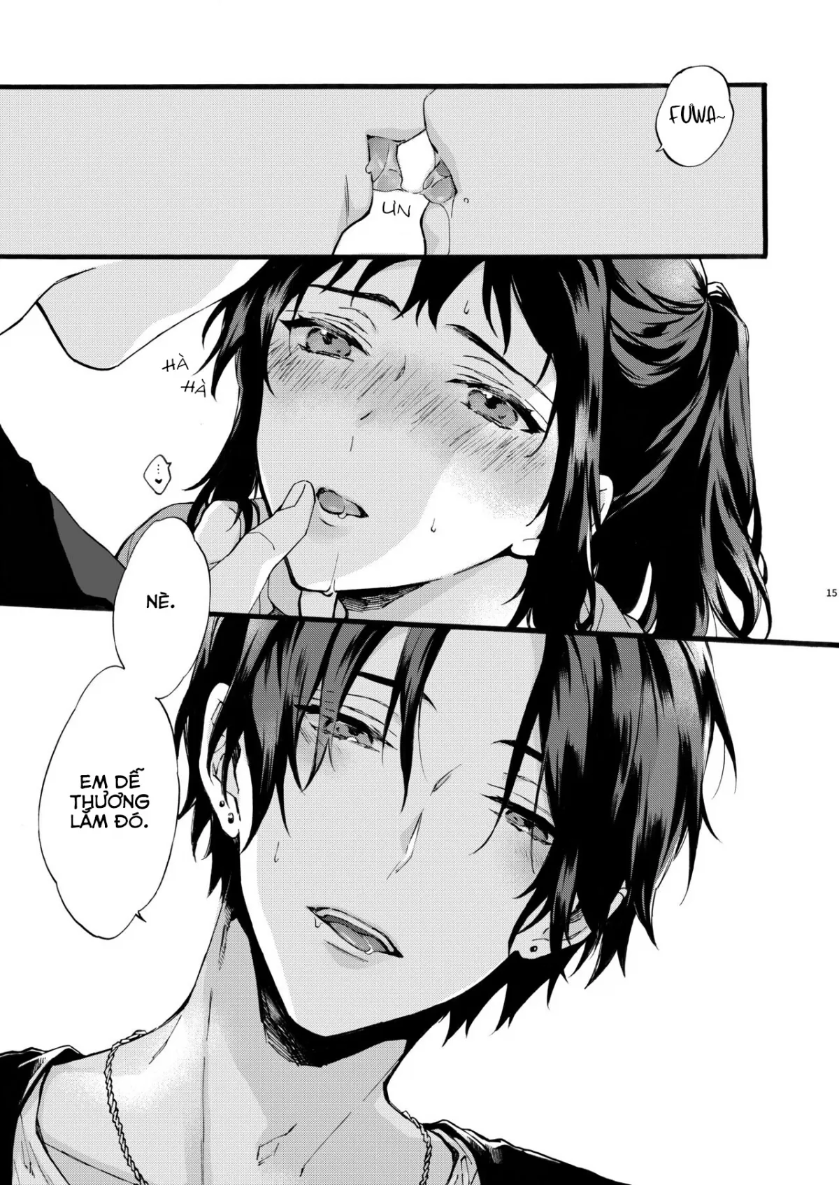 HentaiVN.net - Ảnh 15 - Kono Hito Kareshi ja Arimasen!! ~Shinomura Kyoudai no Jijou~ - Oneshot
