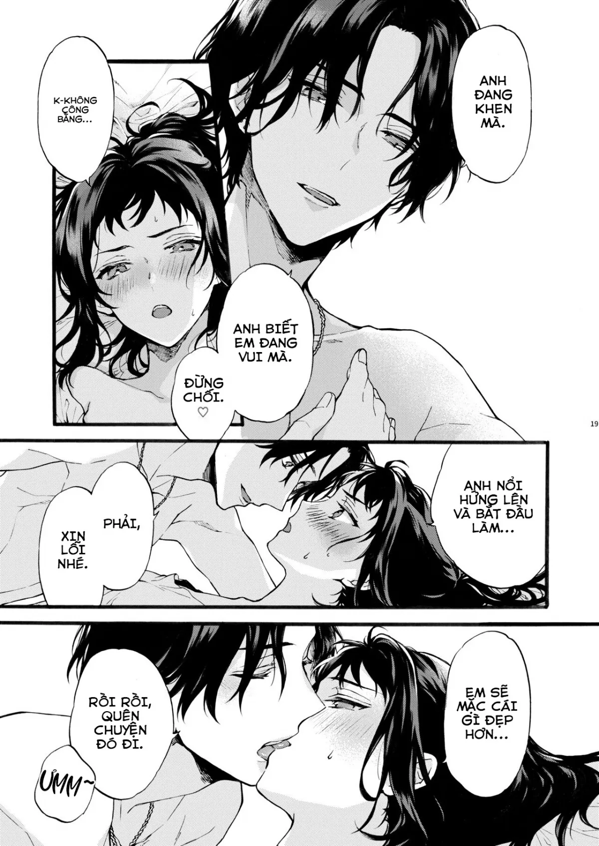 HentaiVN.net - Ảnh 19 - Kono Hito Kareshi ja Arimasen!! ~Shinomura Kyoudai no Jijou~ - Oneshot