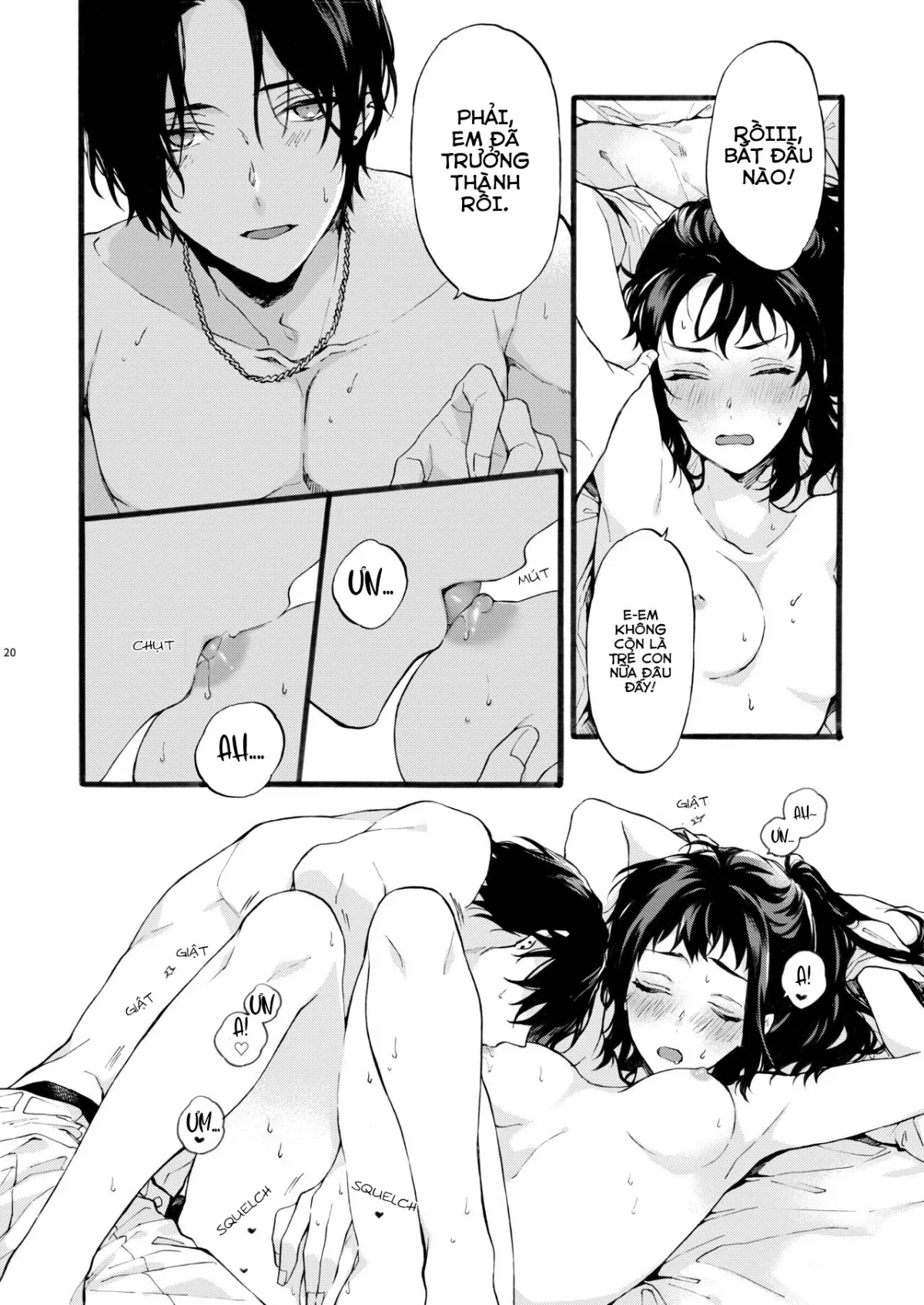 HentaiVN.net - Ảnh 20 - Kono Hito Kareshi ja Arimasen!! ~Shinomura Kyoudai no Jijou~ - Oneshot