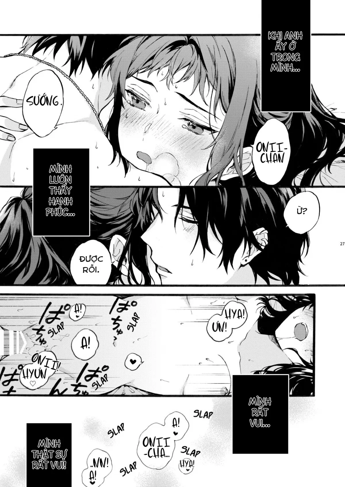 HentaiVN.net - Ảnh 27 - Kono Hito Kareshi ja Arimasen!! ~Shinomura Kyoudai no Jijou~ - Oneshot