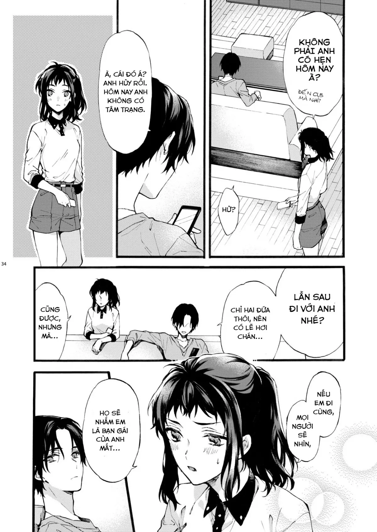 HentaiVN.net - Ảnh 34 - Kono Hito Kareshi ja Arimasen!! ~Shinomura Kyoudai no Jijou~ - Oneshot