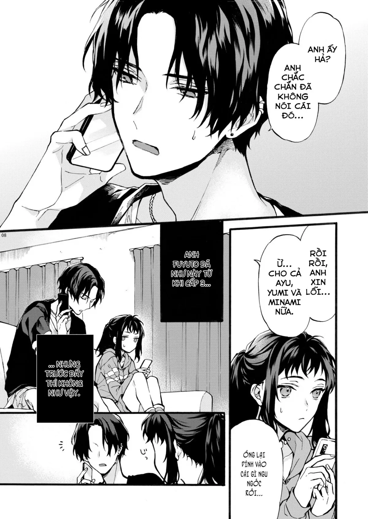 HentaiVN.net - Ảnh 8 - Kono Hito Kareshi ja Arimasen!! ~Shinomura Kyoudai no Jijou~ - Oneshot