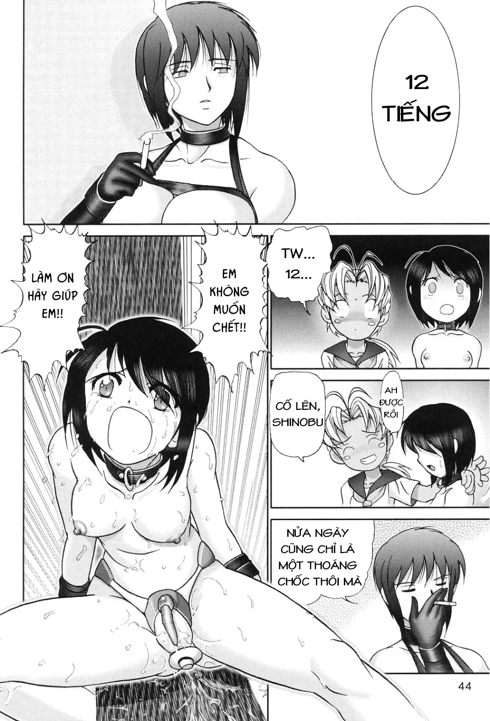 HentaiVN.net - Ảnh 32 - Mazo Shino - Chap 1 (Đừng xem, Tao thề đấy!)