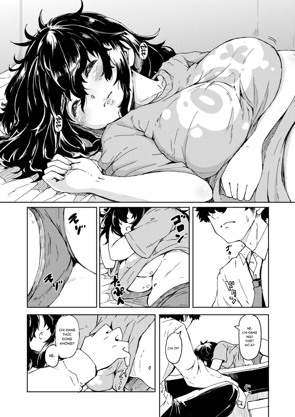 HentaiVN.net - Ảnh 6 - Bà chị mập địt! [Sister & Brother] - Oneshot