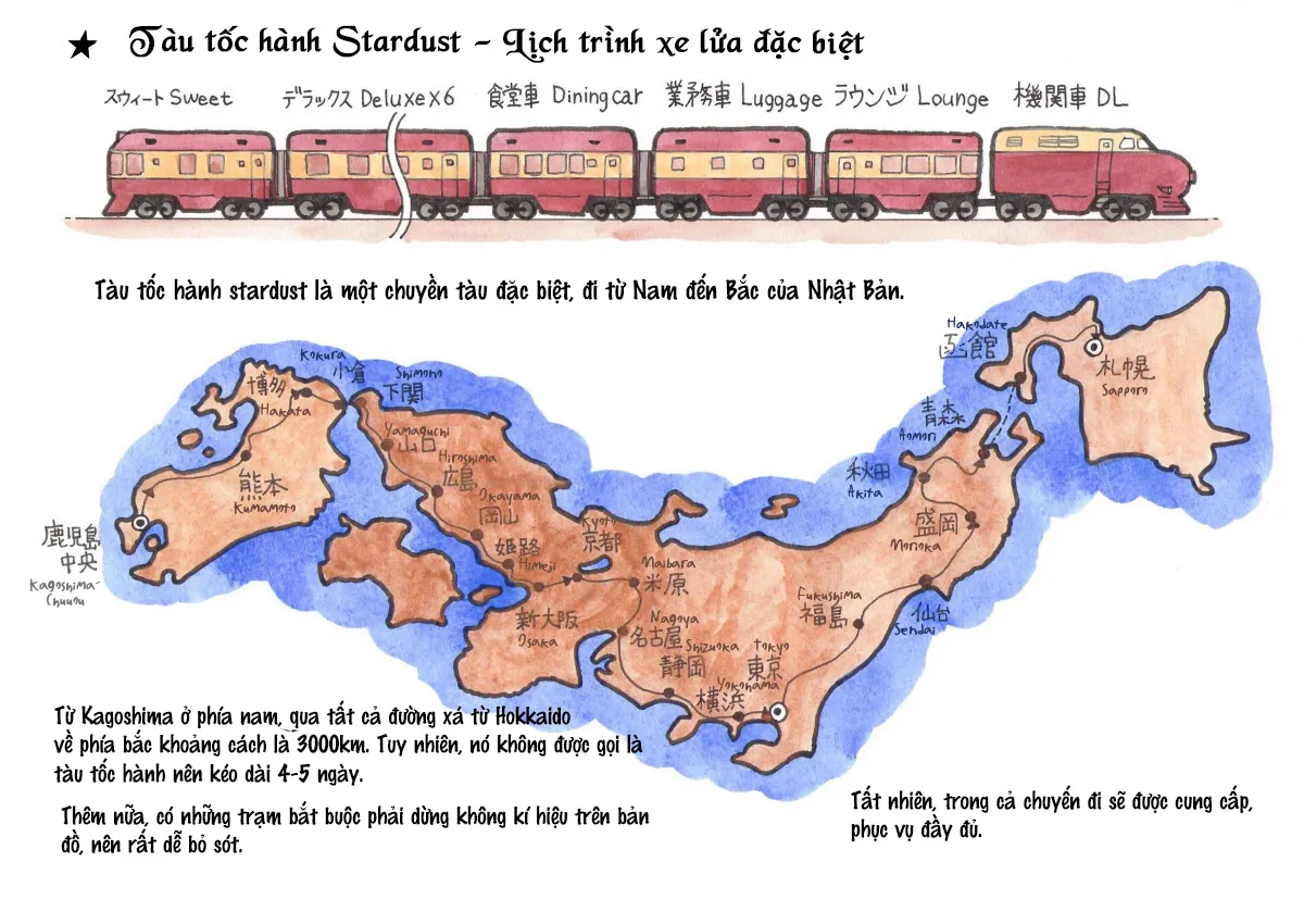 HentaiVN.net - Ảnh 6 - Chuyến tàu mơ ước [Mama-Sho Time. Dream Express] - Chap 1