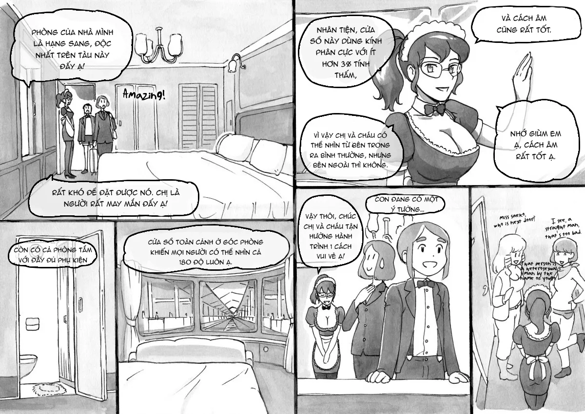 HentaiVN.net - Ảnh 7 - Chuyến tàu mơ ước [Mama-Sho Time. Dream Express] - Chap 1