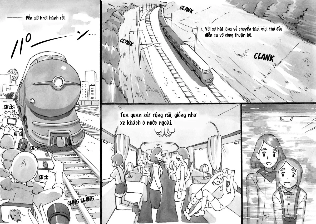 HentaiVN.net - Ảnh 8 - Chuyến tàu mơ ước [Mama-Sho Time. Dream Express] - Chap 1