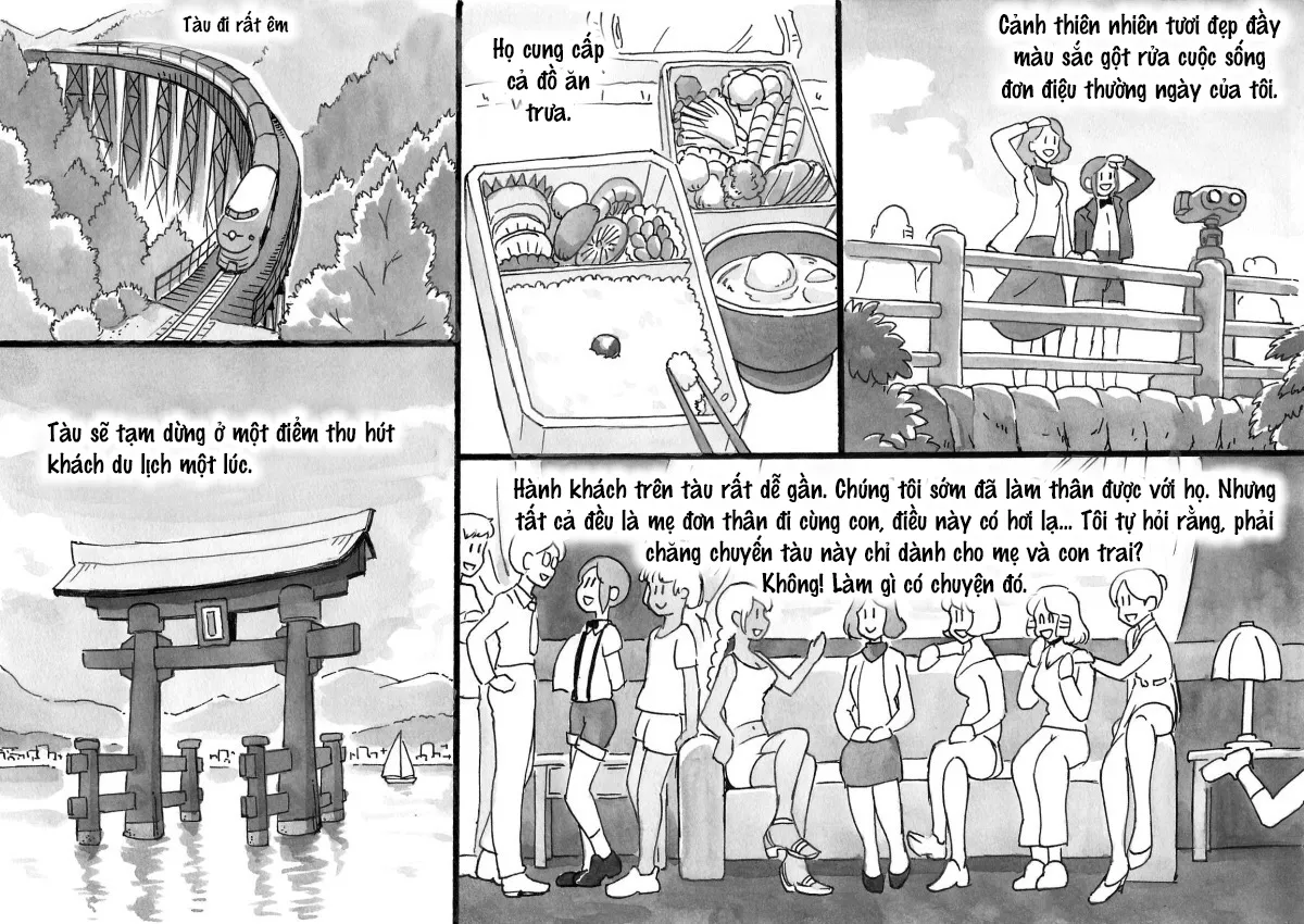 HentaiVN.net - Ảnh 9 - Chuyến tàu mơ ước [Mama-Sho Time. Dream Express] - Chap 1